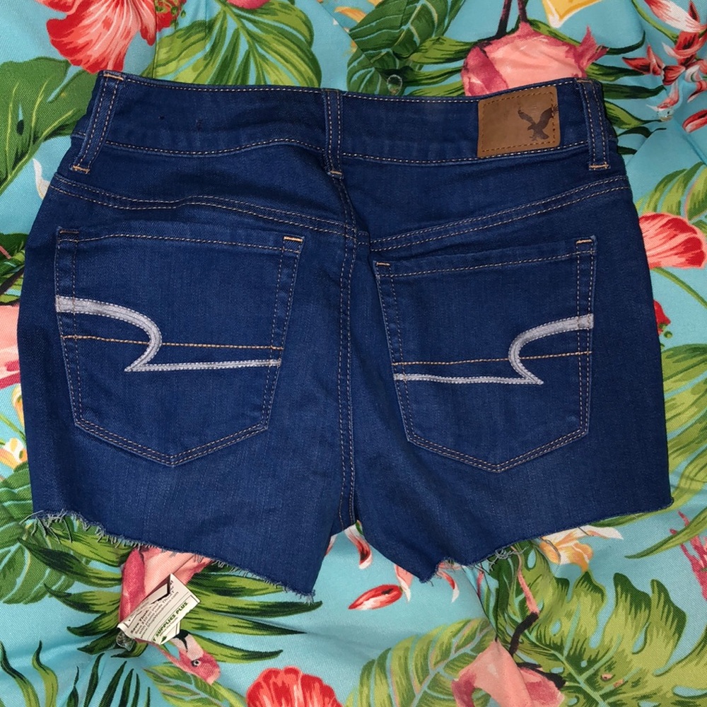 American Eagle High Rise Super Stretchy Jean Short